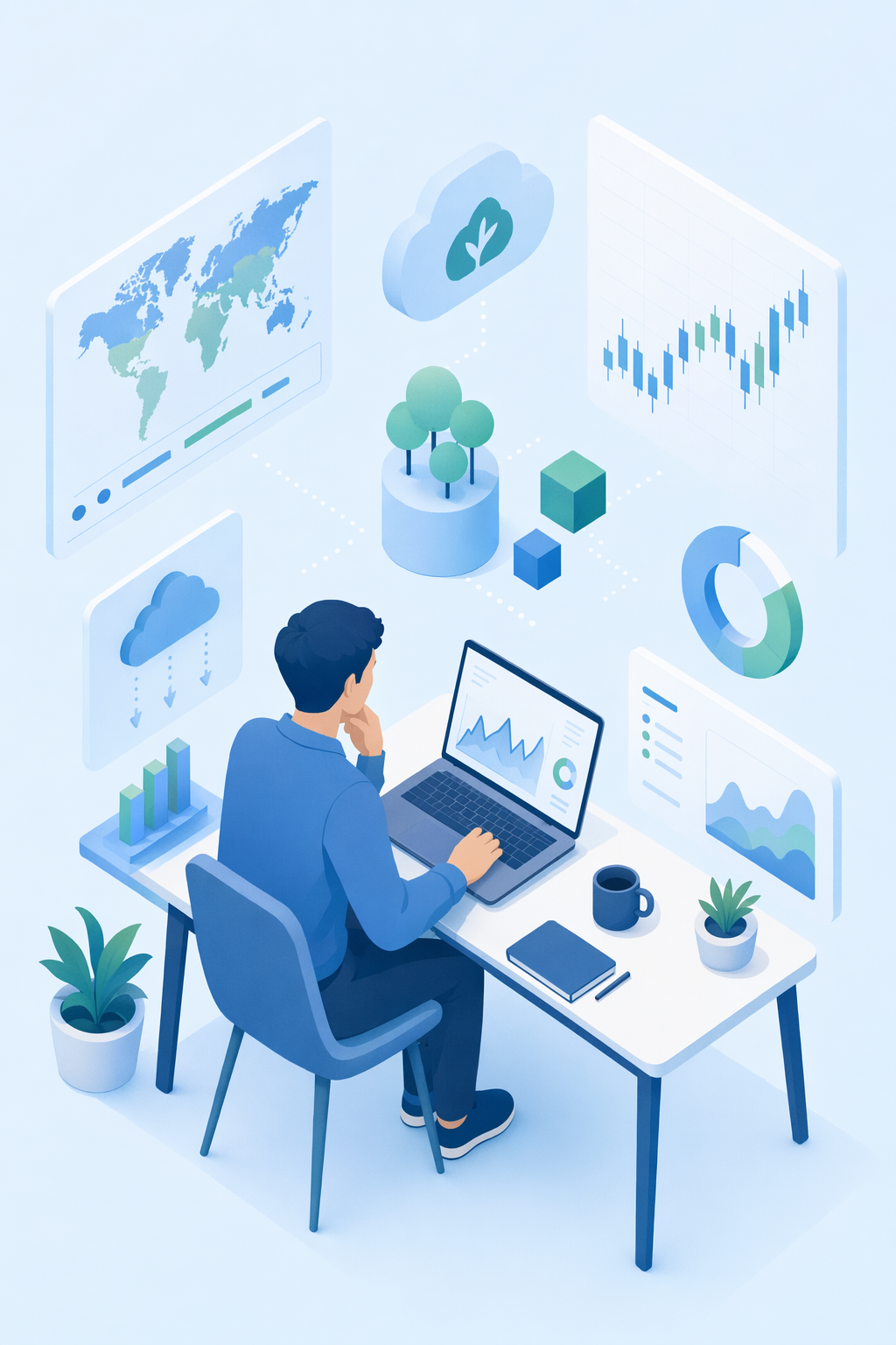 carbon-credit-individual hero illustration